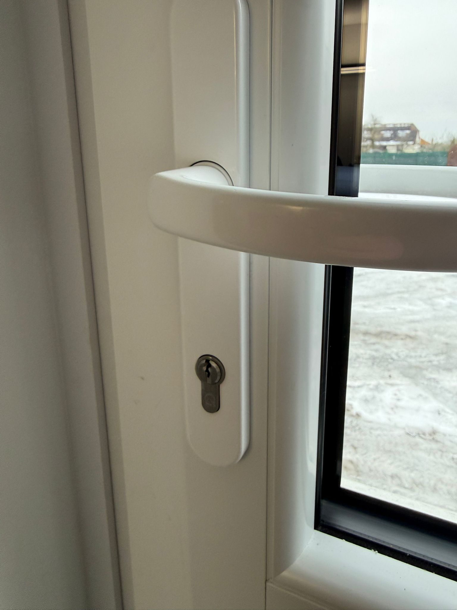 Schlüsseldienst Loxstedt – Profilzylinder an Tür, Beispiel für Türöffnung